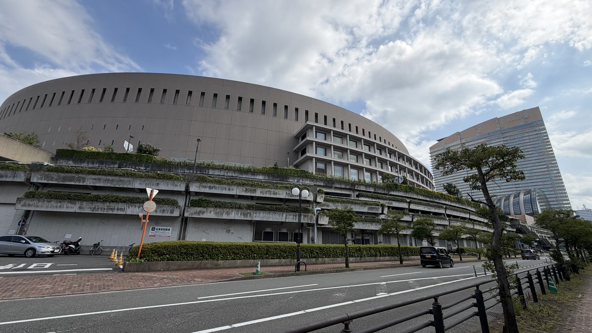 みずほPayPayドームの北側外観です