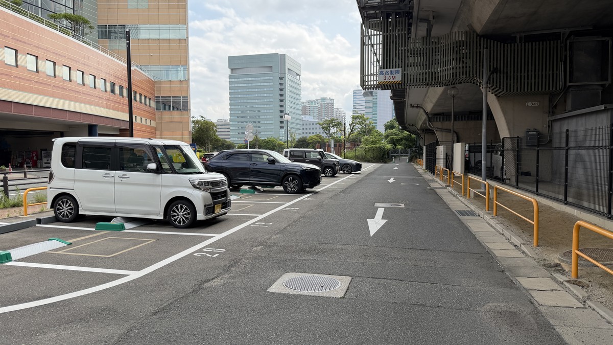 地行浜2丁目24時間駐車場 駐車区画