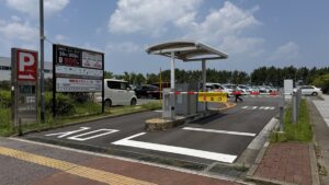 JQパーク百道浜の出入口外観