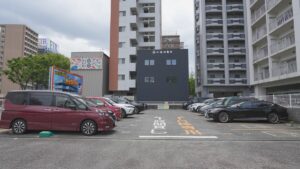 博多港 セイワパーク築港本町2駐車場の外観