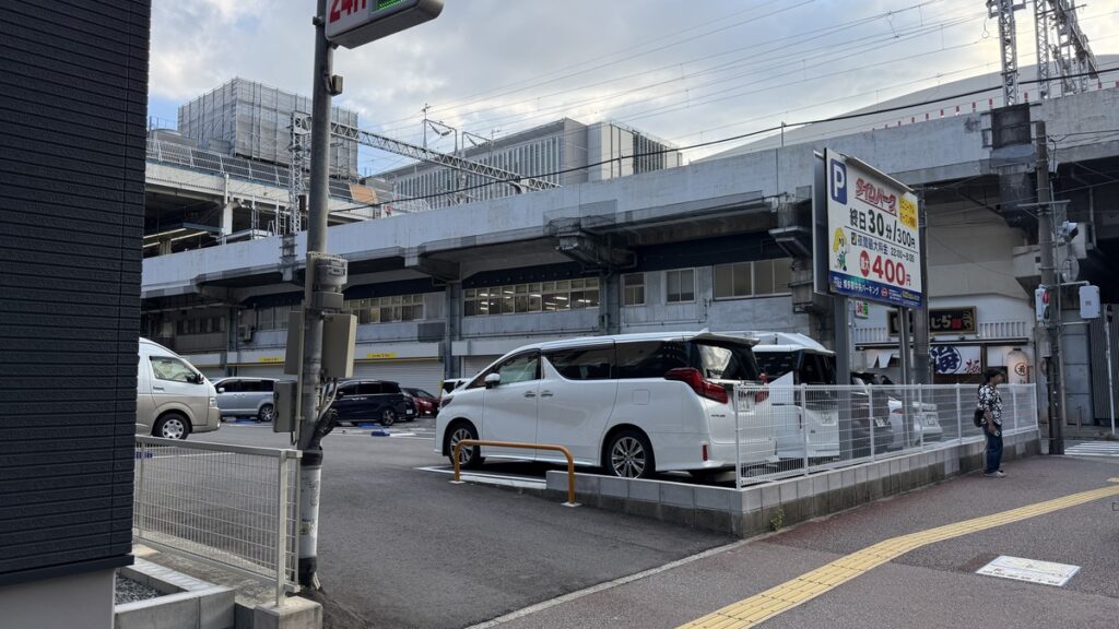 タイムパーク博多駅中央パーキング 入口
