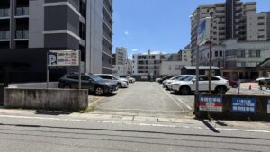 TS有料駐車場の外観